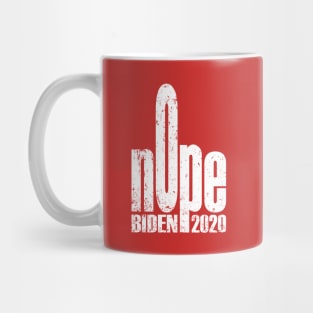 Vintage Biden 2020 Nope Mug